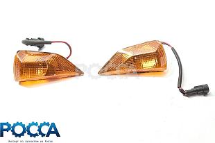 Фонарь поворотник на крыло левый HOWO (Хово) WG9719720018 Фонарь поворотник на крыло левый HOWO (Хово) WG9719720018