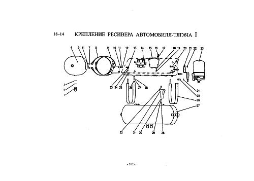 Крепление ресивера