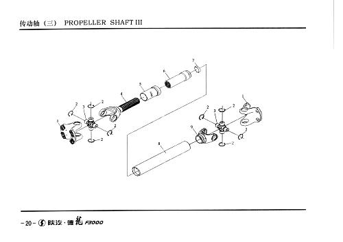 Вал карданный III-1