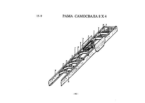 Рама самосвала 8х4