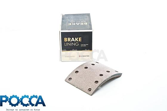 Накладка тормозной колодки передней нижняя SHAANXI (Шанкси) SHACMAN (Шакман) Createk