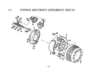 199112440006 Пыльник колесный передний с ABS (мост STEYR) HOWO (Хово)