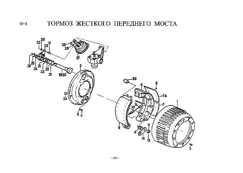 Тормоз передний