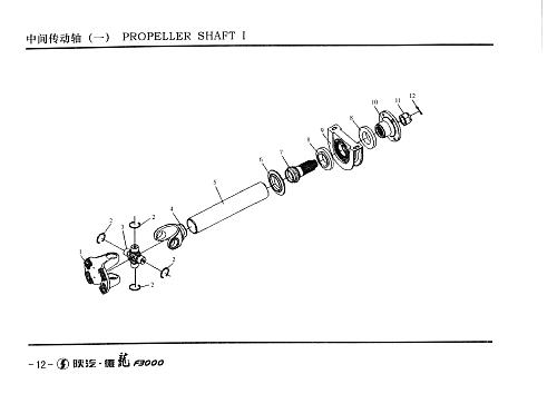 Вал карданный I-1