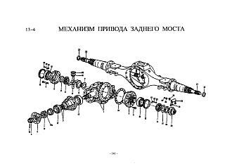 199012320180 Главная пара редуктора заднего моста i-8.4 z-29/12 STEYR HOWO (Хово)