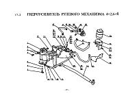 Гидроусилитель 4х2 6х4. Тяга продольная рулевая.