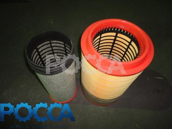 Элемент фильтрующий очистки воздуха K2841PU Евро-3 HOWO A7 (Хово А7) SHAANXI SHACMAN F3000 FAW J6