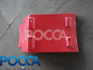 Брызговик задний левый HOWO (Хово) Евро-2 WG1642230003 Брызговик задний левый HOWO (Хово) Евро-2 WG1642230003