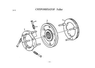 14897 Пружина синхронизатора делителя КПП Fuller HOWO (Хово)