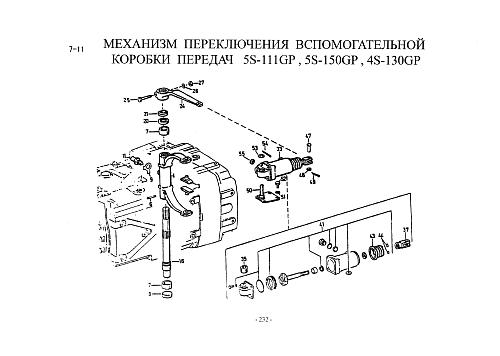 Механизм переключения демультипликатора