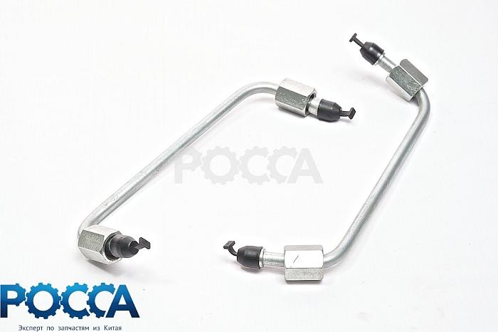 Трубка высокого давления №2 от ТНВД к рампе Евро-3 HOWO (Хово) VG1540080094