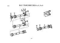 Кардан 6х4 8х4