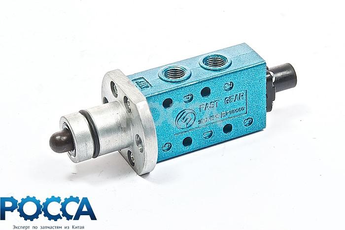 Клапан управления КПП F99660 (3+2 отв. под трубки) HOWO (Хово) SHAANXI (Шанкси) SHACMAN (Шакман) F99660