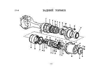 AZ9112340123 Болт колесный задний борт. 123мм HOWO (Хово) DONGFENG CAMC