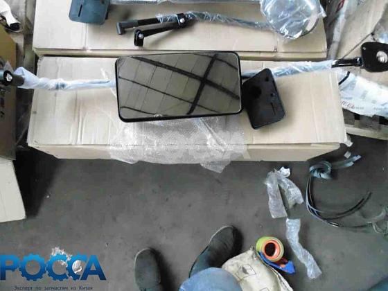 Зеркало заднего вида левое с кронштейном SHAANXI (Шанкси) SHACMAN (Шакман) F2000