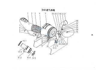 WG9925190004 Гофра HOWO (Хово)