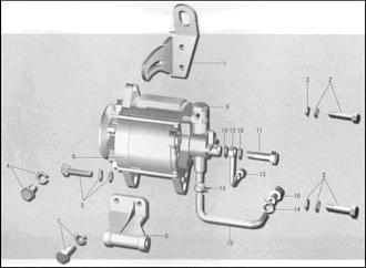 3551010-X2 Насос вакуумный (генератора) FAW 1041