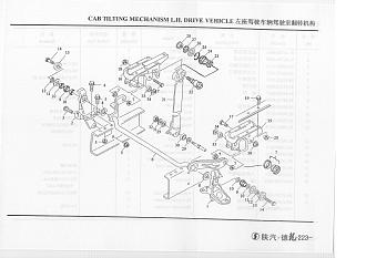 81.96210.0437 Сайлентблок торсиона кабины SHAANXI (Шанкси) SHACMAN (Шакман) F3000