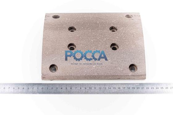 Накладка тормозной колодки задней Евро-3 HOWO (Хово) Createk