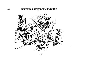 AZ1642430071 Болт торсиона кабины HOWO (Хово)