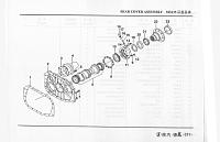 Крышка задняя КПП 9JS135